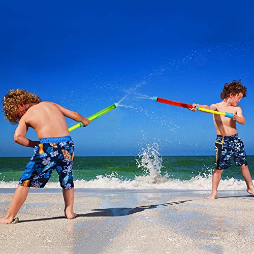 12 Pack Water Blaster Soaker Gun Super Long Ranged Pump Action Water Gun Summer Swimming Pool Toys Beach Sand Water Fight Game for Kids - Thumbnail 5