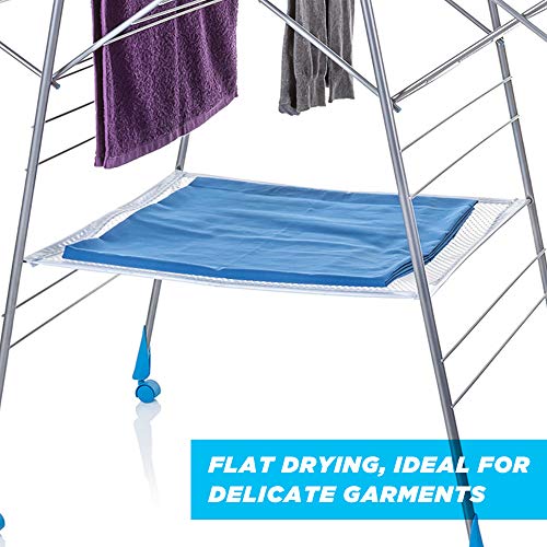 Minky Homecare Multi Dryer Drying Rack, 78', Silver - Thumbnail 6