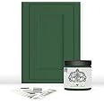 ALL-IN-ONE Paint, Durable cabinet and furniture paint. Built in primer and top coat, no sanding needed. Includes our 30 featured color card - Trinity, 8oz Sample