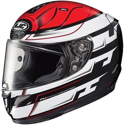 HJC RPHA-11 Pro Skyrym - Full-Face Street Motorcycle Helmet - Red/White SF - Large
