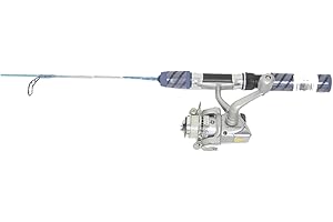 HT Enterprise IBM-24SC Ice Blue Med Act Combo 24 W/Ib-102 Ice Blue Reel 2B with Infinite Anti Reverse, One Size