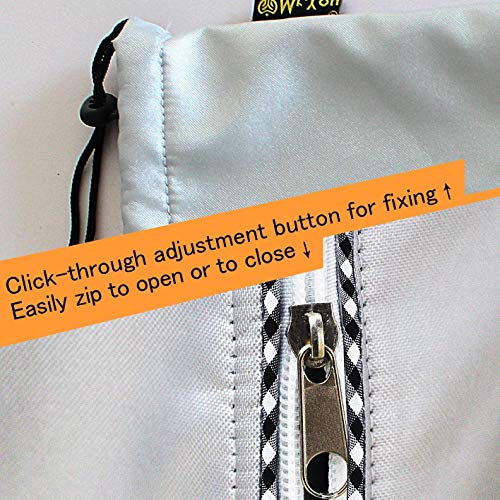 Seasonal Tire Cover,Seasonal Tire Tote & Tire Storage Bag,Waterproof Dust-Proof (Silver Coated,Fits up to 32" Tires)