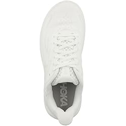 Hoka Women's Clifton 10 Sneaker, White/White, 7.5