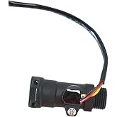 ＫＬＫＣＭＳ Water Heaters Flow Sensors Flow Switch Accessories Flow Rate Turbine Flow Meter Direct Replaces Easy Installation Hall Effect