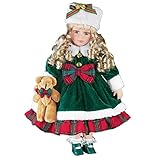 Olivia Holiday Winter Wear Porcelain Doll