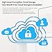 New Version Wansview Home Security IP Camera,1080P Wireless WiFi Indoor Surveillance Camera for Baby /Elder/ Pet/Nanny with Motion Detection and Night Vision and Two-way Audio Cloud Included (Black)