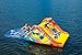 WOW Watersports 18-2000 Slide N Smile Floating 2 Lane Waterslide, 9 Feet Long