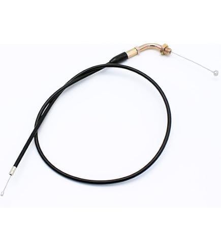 Câble D'accélérateur Torsadé Rouge Pour Pit Bike 50cc-160cc - Compatible Lifan, Pitster Pro, SSR, SDG - Livré Avec Porte-clés - 4