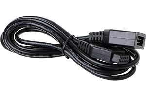 Junlinto 9-Pin Extension Cable Cord 1.8m for Sega Genesis 2 Controller Game Handle Grip