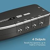 SLx Signal Booster SLx TV Amplifier Four Output 27820BMR Grey view 3