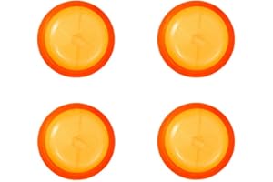 Locator Male Replacement Caps Extended Range, Orange 2.0 lbs (4-Pack)