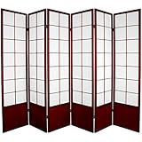 Oriental Furniture 6 ft. Tall Zen Shoji Screen