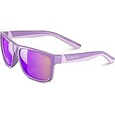 ACBLUCE Kids Polarized Sunglasses TPEE Unbreakable Frame Sport baseball Softball Travel Beach for Boys Girls Age 6-12