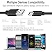 USB C Cable, 4 Pack (3.3X2+6.6X2ft) Type C Charger Cord Premium USB Cable, USB A to Charging USB C 2.0 for Samsung Galaxy S8 S9 S10 / Note 8 / LG Google Pixel Moto etc