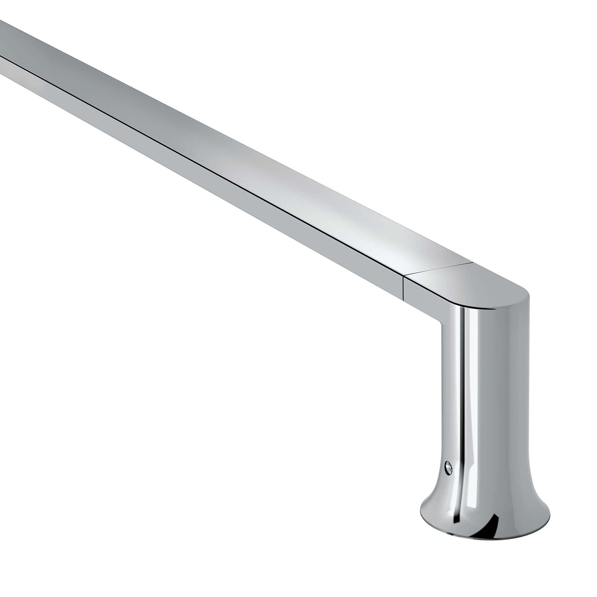 Photo 1 of Moen Genta LX Chrome Modern 18-Inch Single Kitchen or Bathroom Towel Bar, BH3818CH