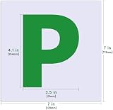 Onarway Fully Magnetic P Plates 2 Pack for Steel Cars UK Government Approved view 6