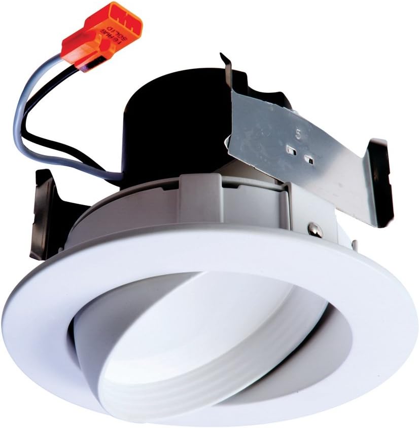 Halo Recessed Ra406930whr 4 Inch Led Adjustable Gimbal Amazon Com