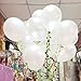 FunPa 100PCS Latex Balloon White Round Balloon Pearlized Party Balloon Decor Balloon for Wedding Birthday Party Baby Shower Decoration