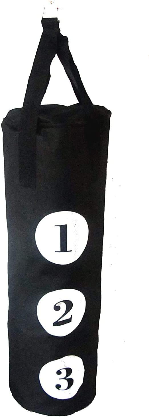 Shihan Kickboxing Punching Bag, 3ft, Black (Sold Un-Filled), Ideal for Adults