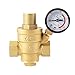 XCSOURCE Water Pressure Regulator Brass Lead-free Adjustable 1/2
