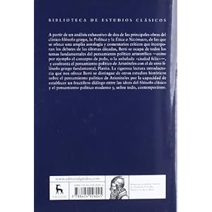 El pensamiento politico de Aristoteles / The political thought of Aristotle (Spanish Edition)
