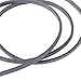 Pandahall 98Yard 90m/roll 3x1.4mm Faux Suede Cord String Leather Lace Beading Thread Suede Lace Double Sided with Roll Spool 295feet DarkSlateGray