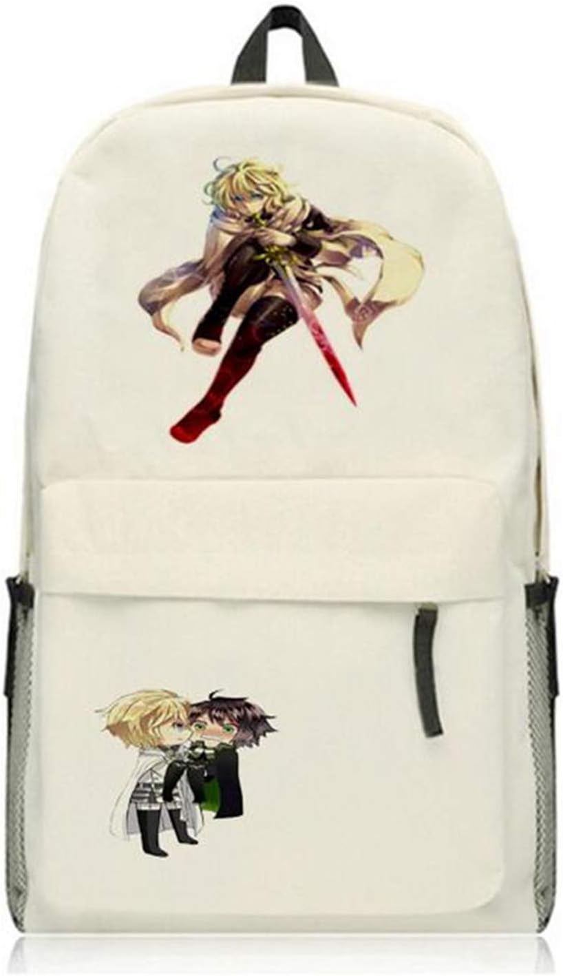 Anime Seraph of The End Prints Backpack Daypack Laptop Bag Satchel College Bag Book Bag School Bag