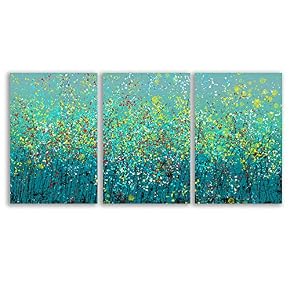Lines Painting Wall Bedroom Living House x 3 Panels