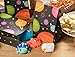 BLUE PANDA Outer Space Party Favor Bags - 36 Count Kraft Paper Solar System Goody Bags, 5.5 x 8.7 x 3.3 in - Reinforced Bottom & Science Theme Treats for Kids Birthday