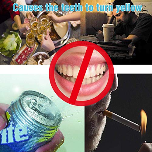 Teeth Whitening Kit, Potok Teeth Whitening Set Professional Reusable Teeth Whitening for White Teeth, Whitening Teeth At Home, 10xToothing Gel, 2x Dental Trays Gel Kit, 1x Laser Light - Thumbnail 6