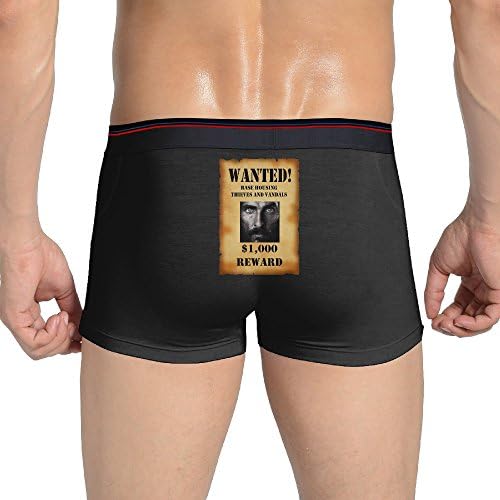 Hotboy19 Macho Men's Wanted Jones Hipsters Size 3X Black