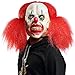 Mo Fang Gong She Halloween Fearsome Costume Party Props,Long Hair Devil Mask(Red haired Clown