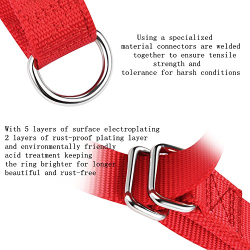 Martingale Collars for Dogs Adjustable Durable Dog Collar Solid Color Nylon Dog Collars for Large/Medium/Small Dogs By Dazzber