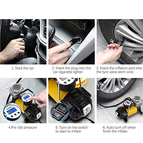 5 Miady+Portable+Compressor+Shutt+Off+Technology