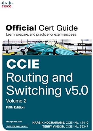 CCIE Routing and Switching v5.0 Official Cert Guide, Volume 2,, 5/e Paperback – 1 Jan. 2015
