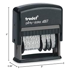 Trodat Rotating Stock Message Phrase Dater