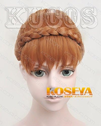 Amazon アナと雪の女王 Frozen Disney アナ ゼミロング 戴冠式 コスプレウィッグ コスプレ 仮装 通販