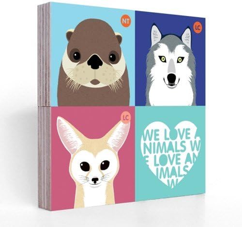 Office Products - Fennec Fox Block Magnet Set