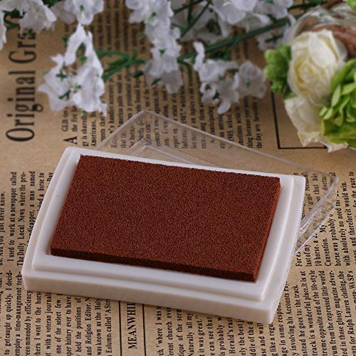 Craft Paper - 1 Pc 2019 Fashion Oil Based Craft Ink Pad Rubber Stamps Paper Wedding Diy Label Children Toy Nice - Emoji Star Tower Nail Crafting Happy Maker Jungle Fabric Greetings Blanks