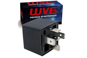 SIXITY AUTO Wells WVE Fuel Pump Relay Compatible with Ford Aerostar Bronco Country Squire Crown Victoria E-150 E-150 Club W 2.0L 2.3L 2.5L 3.0L 4.0L 4.2L 4.6L 4.9L 5.0L 5.4L 5.8L 6.0L 6.8L 7.3L 7.5L L4 L6 V10 V6