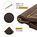 Rachiba Leather Bifold Wallet With Money Clip–Light-Brown Genuine Leather Wallet