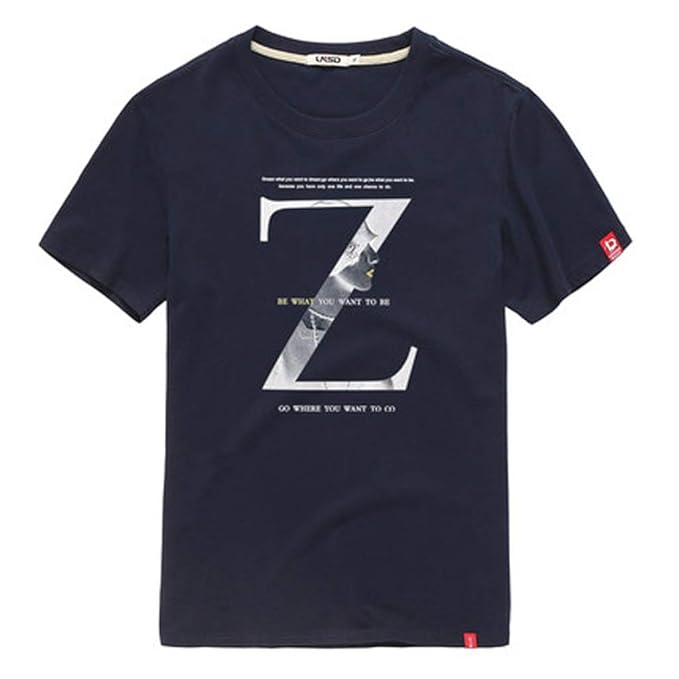 RENJUN Camiseta de algodón de Manga Corta para Estudiantes ...