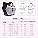 CtriLady Women's High Impact Neoprene Wetsuit Crop Tank Top Full Cup Sport Bra Vest for Surfing Snorkeling Paddling