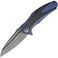 Kershaw Natrix Pocket Knife, Folding Knives with Drop Point Blade, Sub Frame Lock, KVT Ball Bearing Opening System, Multiple Styles