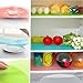 seaped Refrigerator Mats,Can Be Cut Refrigerator Pads EVA Shelf Liners Refrigerator Liners Washable Fridge Mats Drawer Table Placemats/Size 17.69x11.4-Set of 4,Pink