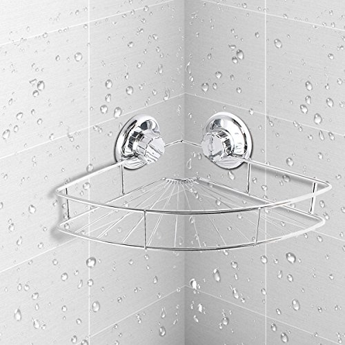Buy Shower Shelf TAPCET Shower Rack Suction Shower Caddy Corner Shower