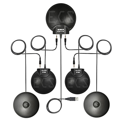 ECS 5 Mic Kit - CM-1000USB Conference Microphone Kit with two (2) CM-1000 3.5mm Microphones and two (2) ECS-3.5CM conference microphones for Daisy Chained Meeting Room Recording - Thumbnail 7
