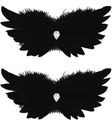 Pinzas Para El Pelo Lolita Con Alas De Ángel, Horquilla Con | Meses Sin