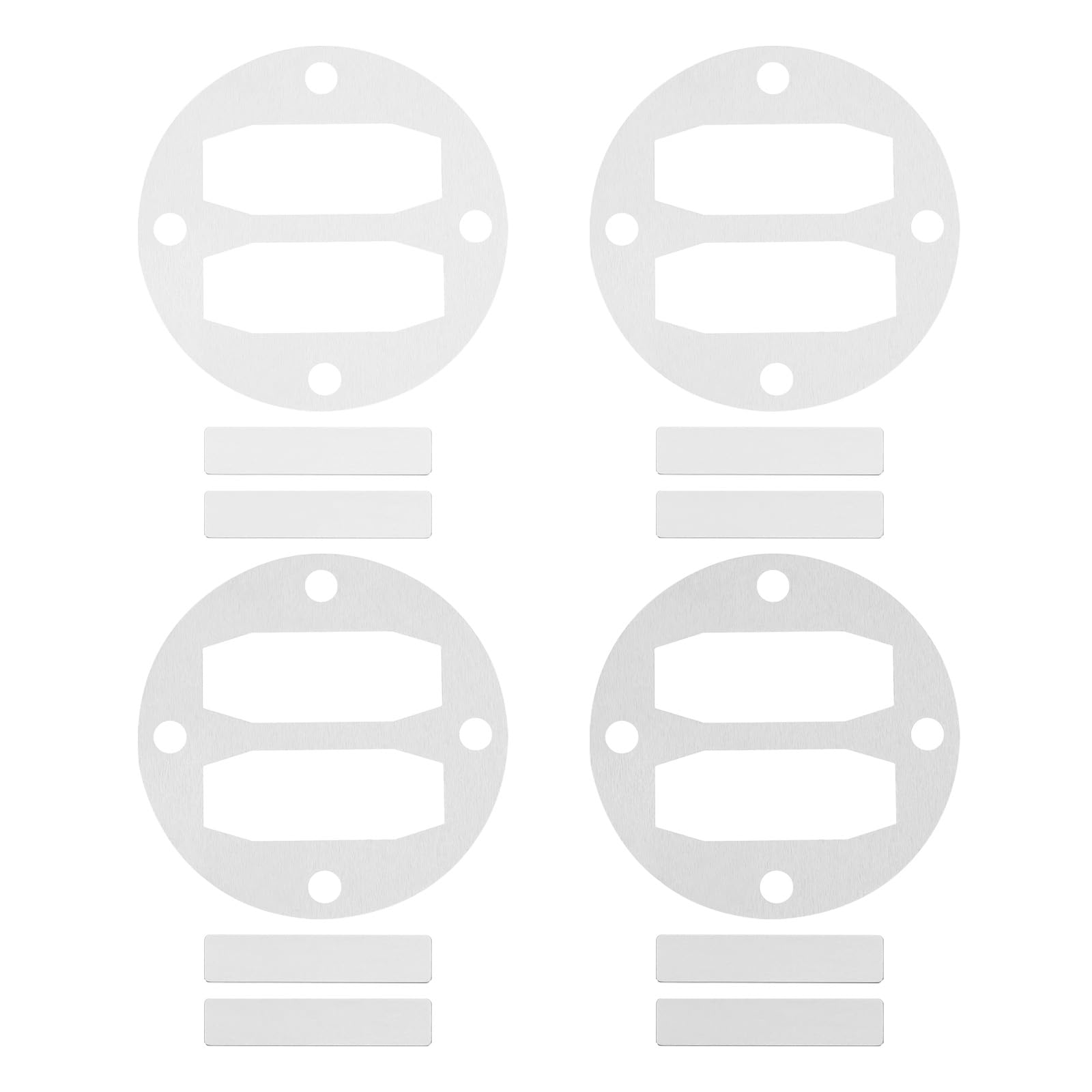 PATIKIL Central Pneumatic Compressor Parts, 4 Sets Replace Freight Air Compressor Head Gasket Kit Reed Valve Replacement