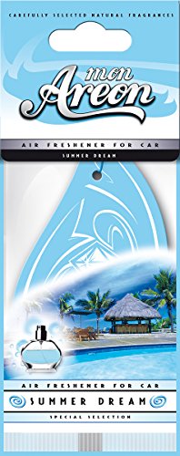 Areon Mon Modern Classic Design Hanging Car Air Freshener, Summer Dream Scent (3800034952491)